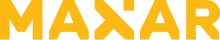 Logo jaune Maxar.svg