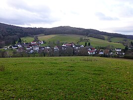 Messbach from the east