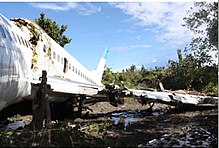 Remains of Merpati Nusantara Airlines Flight 836