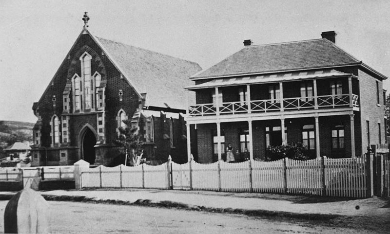 File:Methodist Church Ipswich Queensland ca. 1870.jpeg