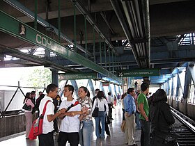 Plataforma de la estación.