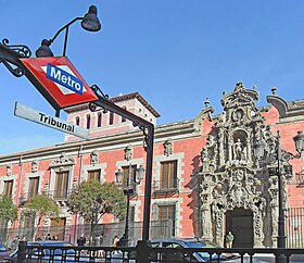 Illustrasjonsbilde av artikkelen Tribunal (Madrid metro)