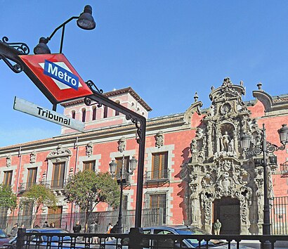 Cómo llegar a Estación de Tribunal en transporte público - Sobre el lugar