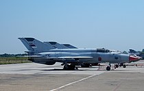 MiG-21 bis 17161 V i PVO VS, august 04, 2008