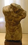 Mikelanjelo, torso virile, taxminan 1513. JPG