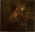 Michiel Versteegh - Figural scene by candlelight - M.Ob.1453 MNW - National Museum in Warsaw.jpg