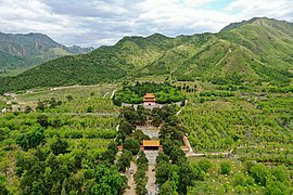 The Maoling mausoleum where the Chenghua emperor was buried.