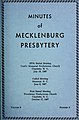 Minutes of Mecklenburg Presbytery (serial) - stated session (1922) (14594357140).jpg