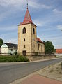 Kirche St. Martin mit Pfarrhaus