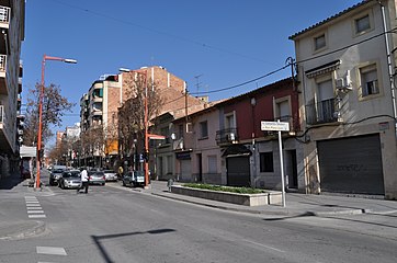 Català: Mollet del Vallès: Carrer Jaume I. Español: Mollet del Vallès: Carrer Jaume I.