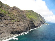 Sea Cliffs on the island's northern side