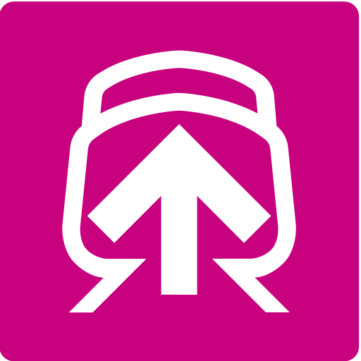 File:Montreal public transit icons - Train.svg