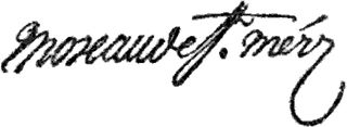 signature de Moreau de Saint-Méry