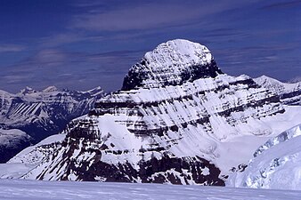 Mt. Alberta from Northern edge of Columbia Icefield