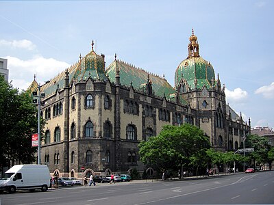 Museum of Applied Arts in Budapest by Ödön Lechner (1893–1896)