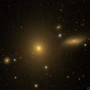 Montaż LEDA 1421664, NGC 677 i NGC 675 SDSS