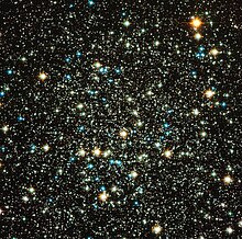 The brightest stars in globular clusters such as NGC 288 are red giants. NGC 288 HST.jpg