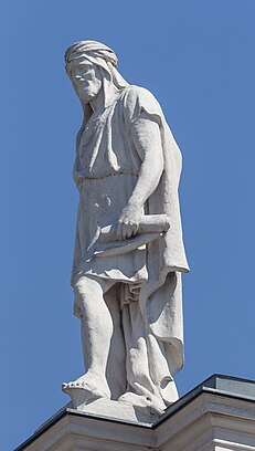 تمثال أبو الحسن علي ابن الحسين الهذلي الملقب بهيردوت العرب