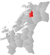 Overhalla within Trøndelag