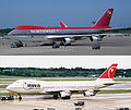 B747 (старая и новая ливрея)