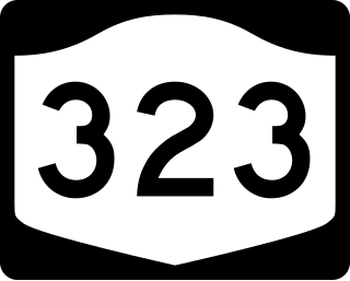 <span class="mw-page-title-main">New York State Route 323</span> Former highway in New York