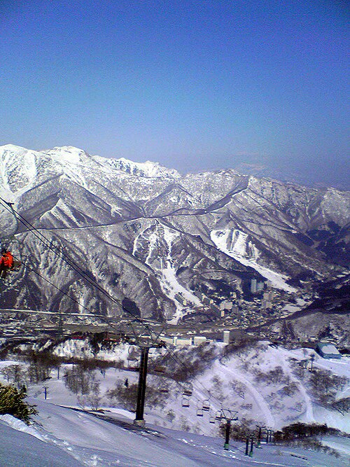 From Naeba Ski Resort in Yuzawa