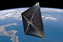 Concept de la NASA pour la mission de voile solaire Alpha Centauri 2069