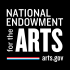 National Endowment for the Arts (NEA) Logo 2018 Square on Black.svg