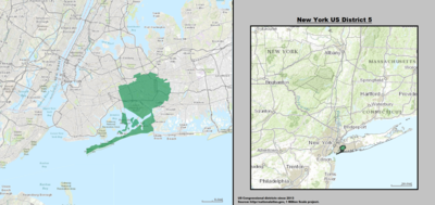Distrito 5 del Congreso de los Estados Unidos de Nueva York (desde 2013) .tif