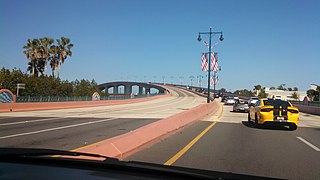 Broadway Bridge (Daytona Beach) Bridge in Daytona Beach, Florida, US