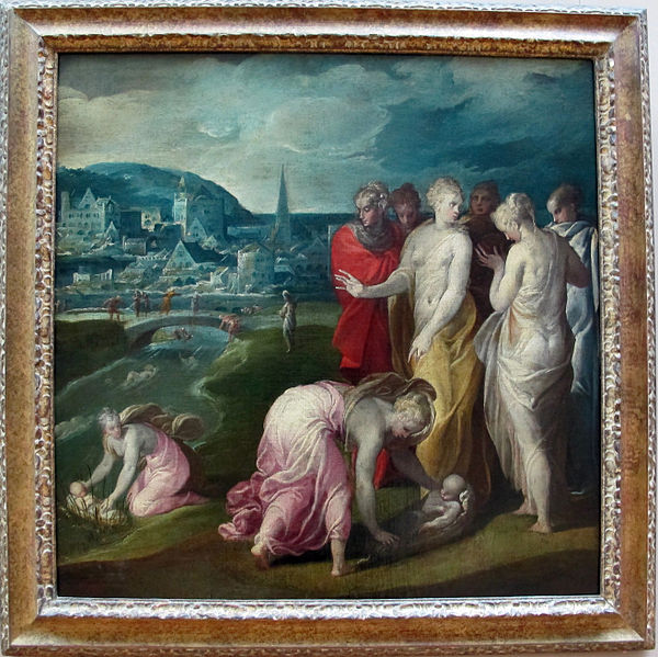 File:Niccolò dell'abate, mosè salvato dalle acque, 1550-1570 ca..JPG