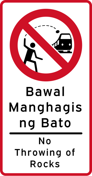 File:No Throwing of Rocks - Bawal Manghagis ng Bato.svg