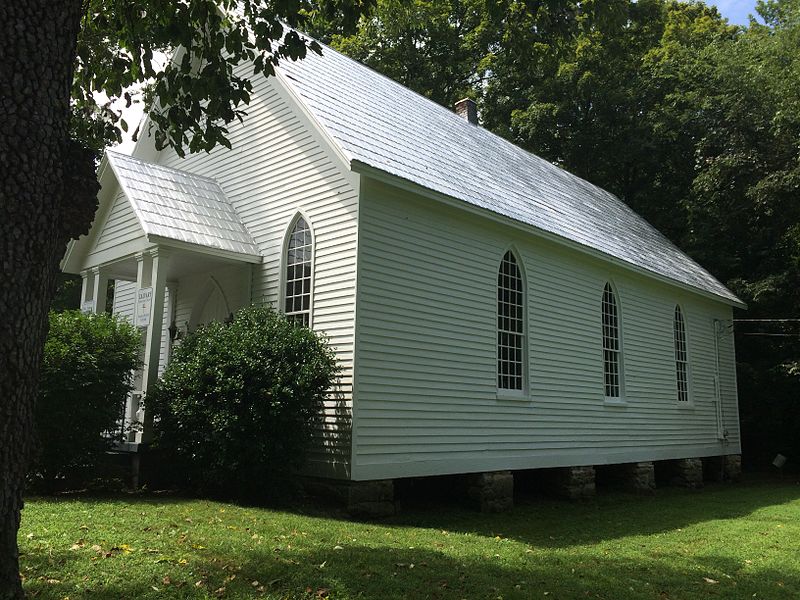 File:North elevation St. James Episcopal Church Cumberland Furnace TN.jpg