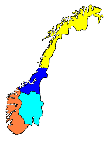 Dialectes du norvégien