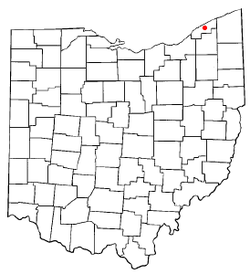 Ubicación de Painesville, Ohio