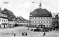 marketplace in Oederan (~1900)