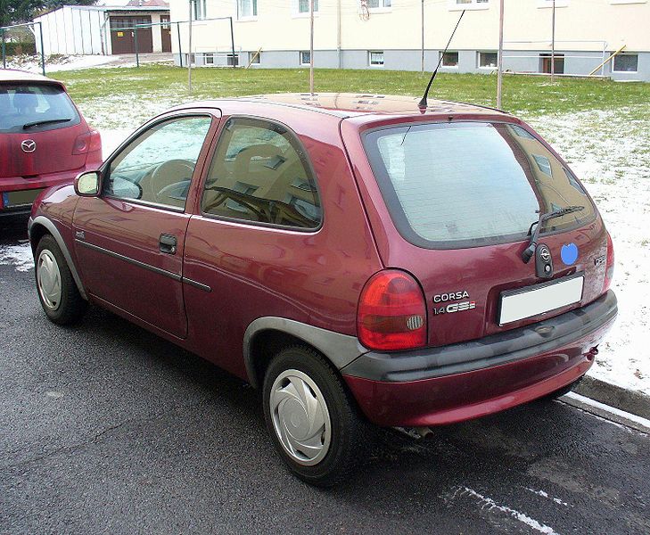 File:Opel Corsa B Vorfacelift 1.4 GSI Atlanta Heck.JPG