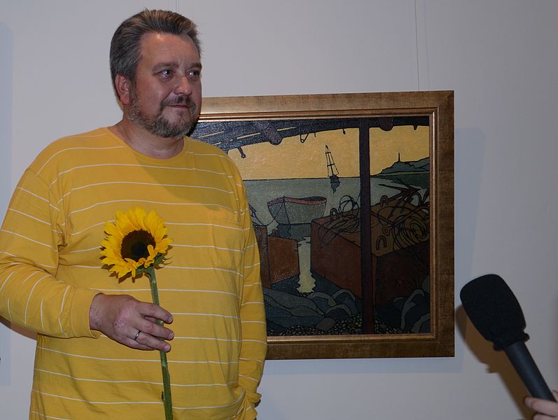 File:Opening Exhibition of Vasily Matusevich's paintings 19.09.2014 LaSandr-Art Gallery 01.JPG