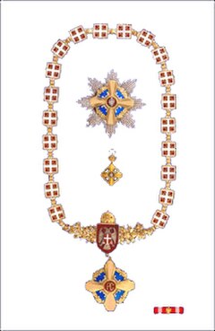 Order of Republika Srpska on necklace