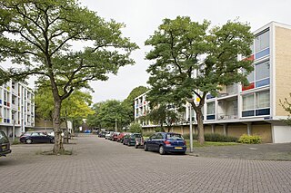 Prinses Irenebuurt Neighborhood of Amsterdam in North Holland, Netherlands