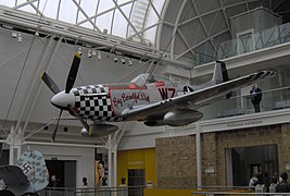 P-51D Mustang en el museo.