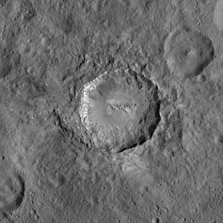 <span class="mw-page-title-main">Haulani (crater)</span> Crater on Ceres