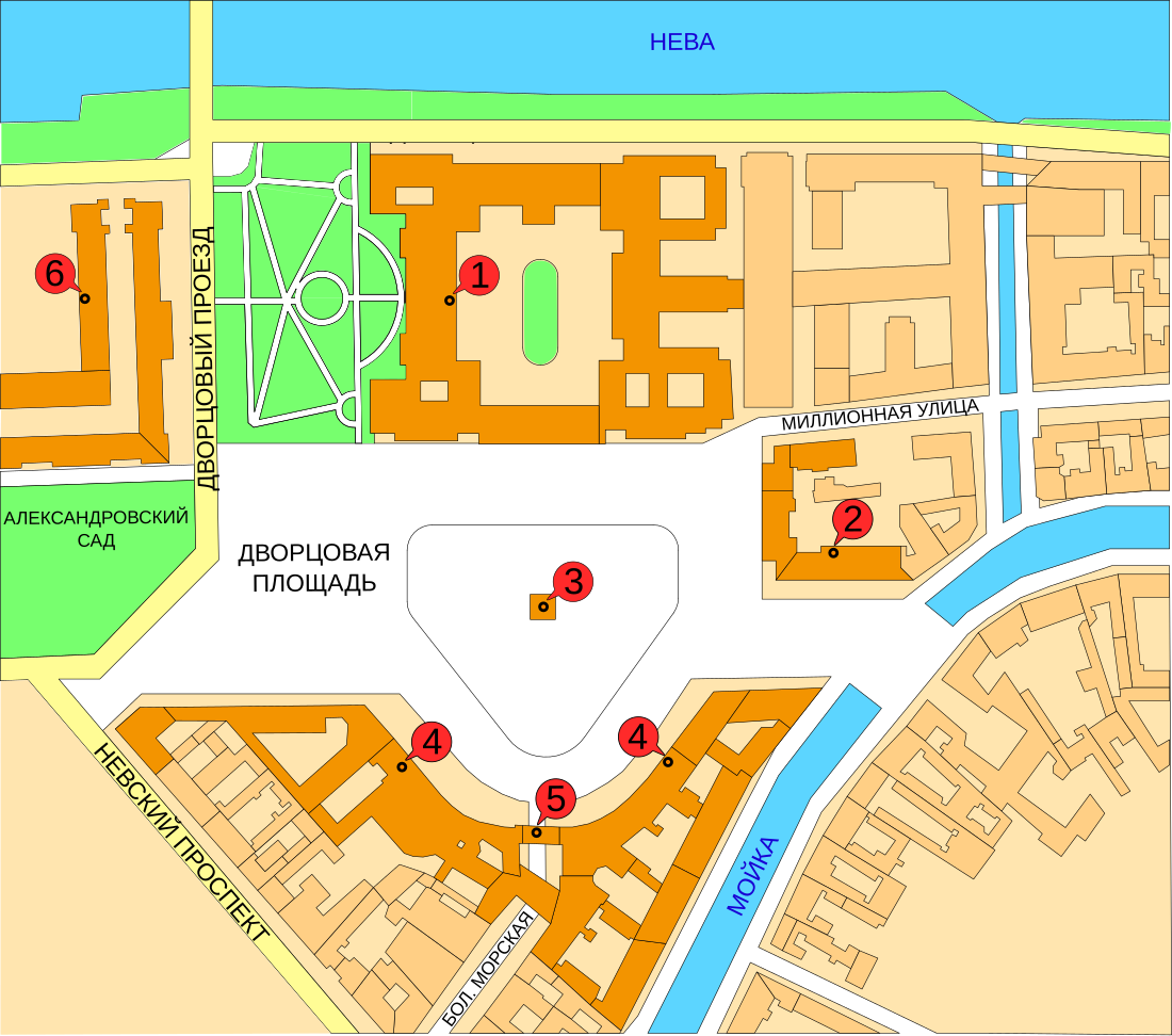 Карта санкт петербурга площадь искусств