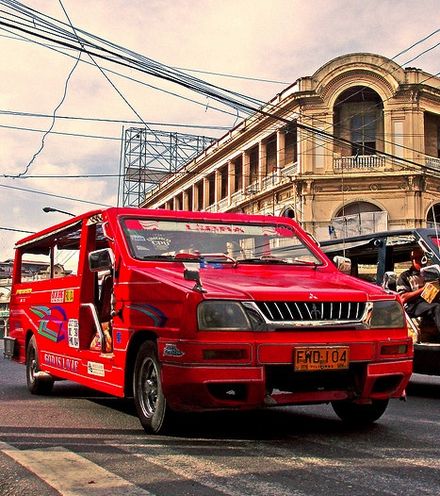 One of Iloilo City's trademark passad jeepneys