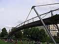 Vue de la passerelle.