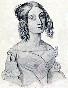 Pauline von Hase (geb. Härtel), in ihrer Verlobungszeit (Quelle: Wikimedia)