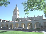 The Brophy College Chapel was built in 1928 and is located at 4701 N. Central Ave.. The Chapel was donated by Mrs. William Henry Brophy in memory of her husband. The Spanish Colonial chapel was built by the students of Brophy College. It was listed in the National Register of Historic Places on August 10, 1993, reference #93000747.