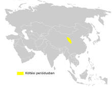 Phylloscopus kansuensis tarqatish map.png