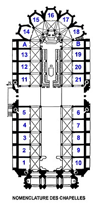 Vignette pour Liste des chapelles de la cathédrale Sainte-Marie d'Auch