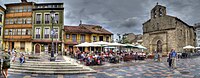 Plaza de Sabugo e iglesia vieja